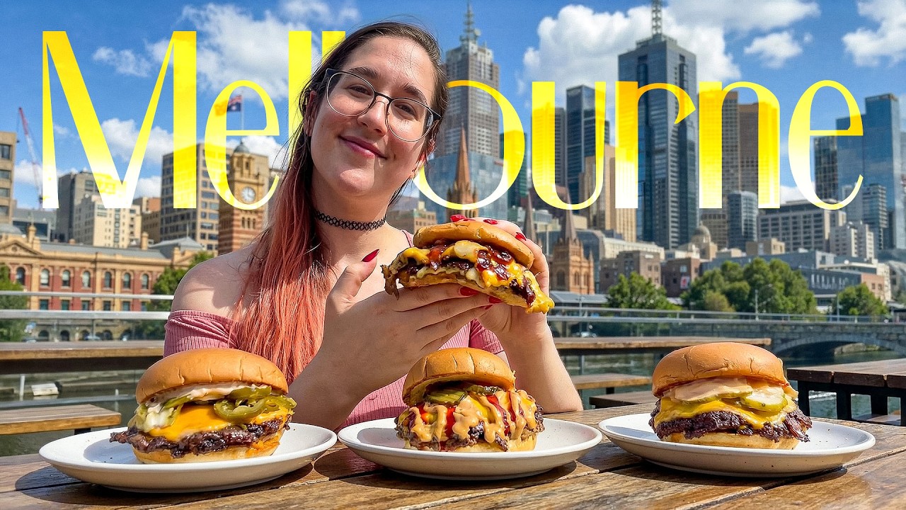 Vi flög 24 timmar för att hitta Australiens BÄSTA burgare!