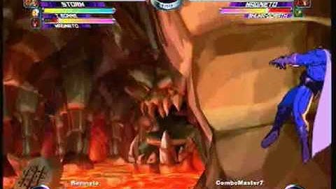 MvC2 Online (360): Brett (MST) vs ComboMaster7 (Serv/Mag/Shuma) 49 .:3.2.10:.