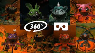 ALL Smiling Critters JUMPSCARES in 360° VR - POPPY PLAYTIME CHAPTER 3 Virtual Reality Experience