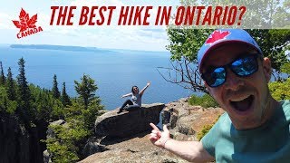 ONTARIO’S BEST HIKE! At Sleeping Giant Provincial Park - Canada Road Trip #vanlife
