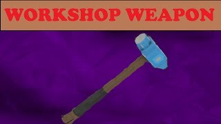 Workshop Weapon Demonstration - Blacksmiths Hand