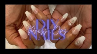 DIY SALON QUALITY NAILS FOR $10 | *GAME CHANGER GLUE FOR PRESS ONS*