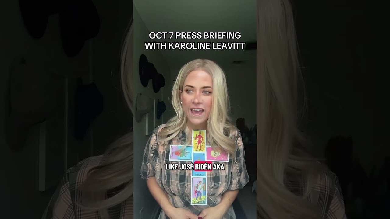 October 7 Press Briefing with @Karoline Leavitt