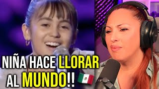 LA NIÑA MEXICANA 🇲🇽 QUE CONMOVIÓ A TODOS con SU VOZ | VOCAL COACH Reaction & Analysis