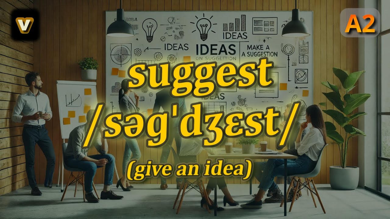 [v] Suggest meaning (give an idea) with 5 examples - YouTube