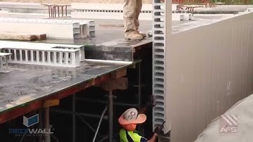 AFS Walling REDIWALL® Installation Demonstration