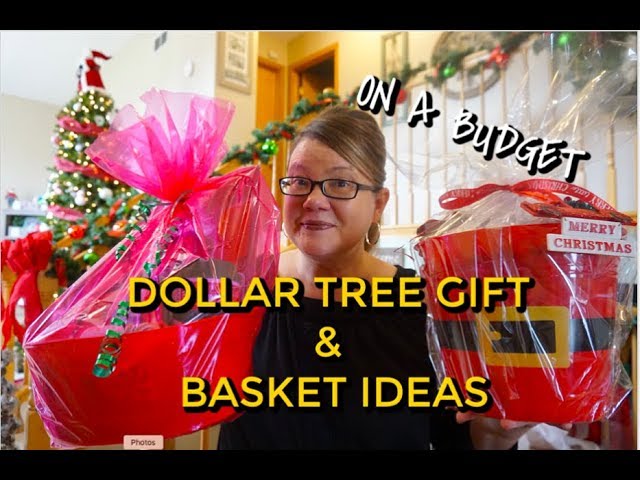 5 Crazy Cheap Christmas Gift Baskets From the Dollar Store Under $10  Diy  christmas gifts cheap, Cheap christmas gifts, Cheap christmas diy