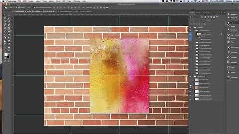 Photoshop Tutorial - 12 Layout Canvas Mockup Bundle