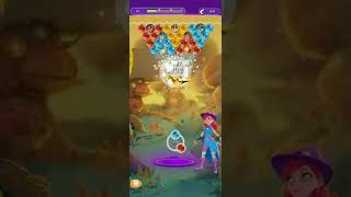 Level 1 Bubble Witch 3 Saga Game Play 👍 #new #bubble #bad_vampire_3x5  #youtubeshorts #trending screenshot 5