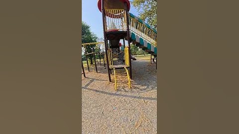 bella ciao play ground running climbing sliding pov