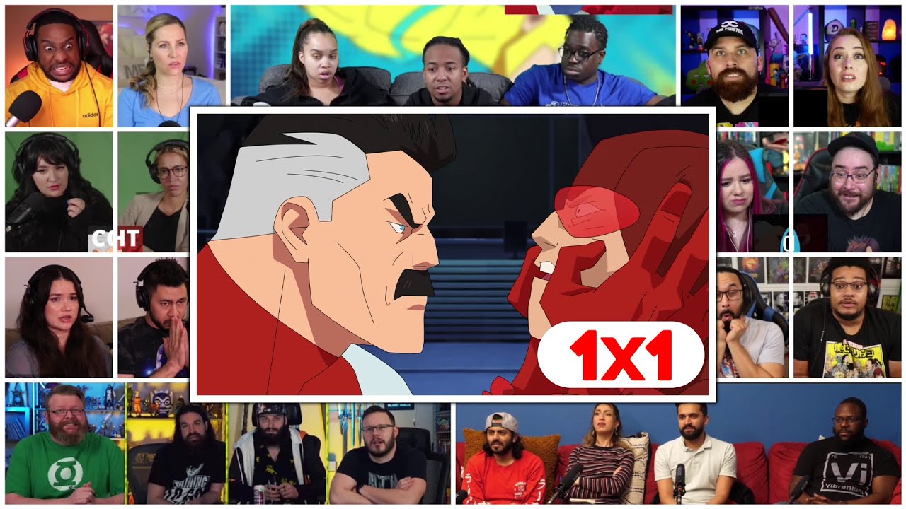 Invincible Season 1 Episode 1 Reaction Mashup