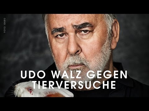Udo Walz gegen Tierversuche / PETA
