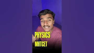 PHYSICS के EASY TOPICS करके 30 MARKS FIX || MHT-CET 2025 || PHYSICS #mhtcet