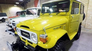 Toyota Land Cruiser FULL HISTORY  Private Museum Tour