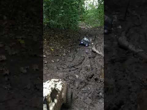 RC Muddy Winch Rescue Fail