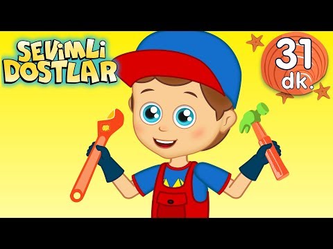 İşte Bir Tamirci ⚙️Sevimli Dostlar Bebek Şarkıları 2019 | Adisebaba TV Kids Songs and Nursery Rhymes