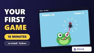 Make Your First Python Game in 10 Minutes (No Install, Just Your Browser)
