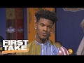 Jimmy Butler Wants To Play With Kyrie Irving | First Take | February 17, 2017