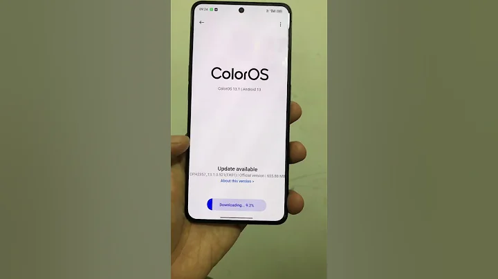 New Update ColorOS 13.1(EX01) | Important Update Oppo Device #shorts - 天天要聞