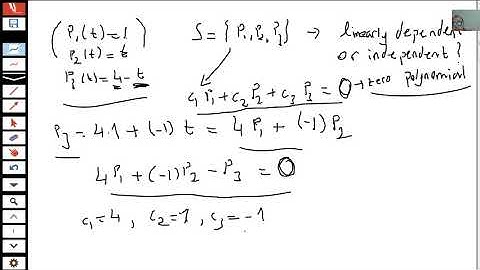 Linear Algebra Section 4.3