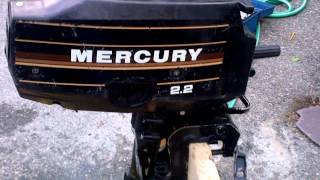 Mercury 2.2 HP Outboard for sale $200