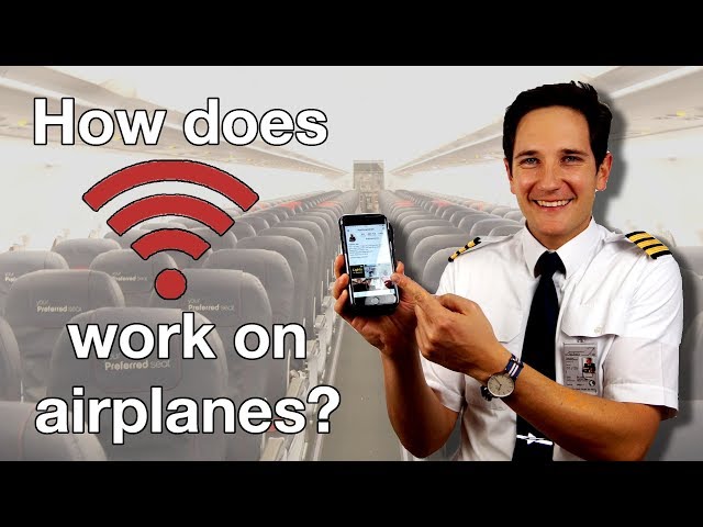 HOW does WIFI WORK on AIRPLANES? Explained by CAPTAIN JOE class=