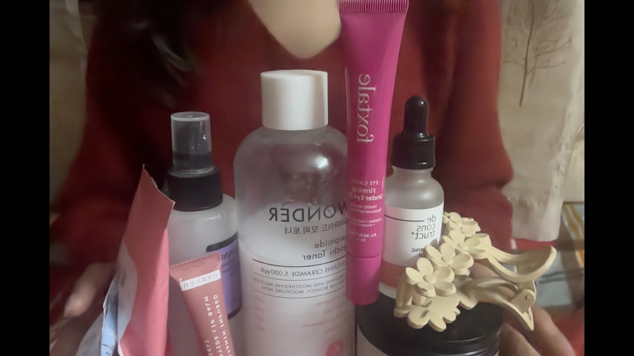 Pampering the pretty you out there with skincare˚.🎀༘⋆(˶˃ ᵕ ˂˶)