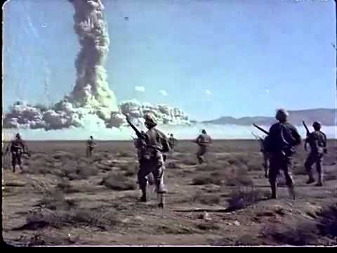 atomic bomb test color