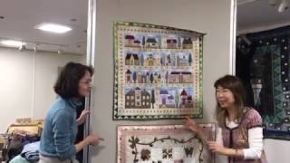 柴田明美パッチワークスクール2017準備風景  Akemi Shibata Patchwork school 2017 Preparation scenery.