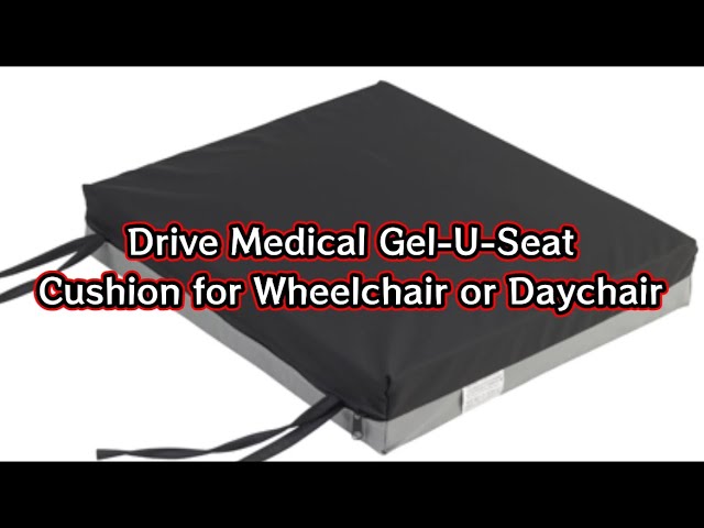 Drive Medical - Gel Foam Wheelchair Seat Cushion