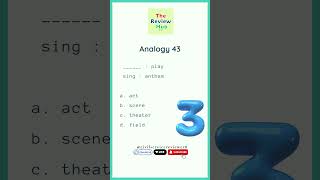 Word Analogy 43 | Analogy | Civil Service Exam Reviewer  #civilserviceexam #cse2025 #cse #reasoning