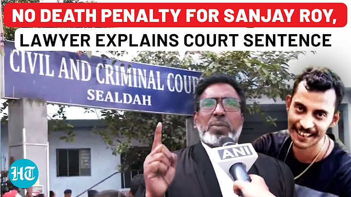 RG Kar Case: Sanjay Roy Gets Life Sentence, Lawyer Reveals Why No Death Penalty; Kolkata Doctor News