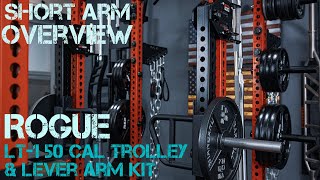 Rogue Fitness Monster LT1 50 Cal Trolley & Lever Arm Kit Short Arm Overview