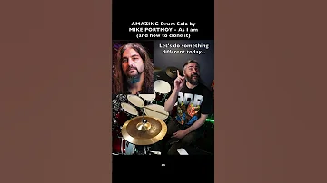 INSANE DRUM SOLO by MIKE PORTNOY - AS I AM - DREAM THEATER