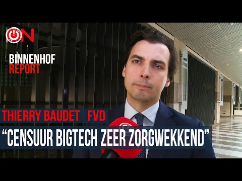 ?Censuur BigTech zeer zorgwekkend? - Binnenhof Report met Thierry Baudet (FvD)