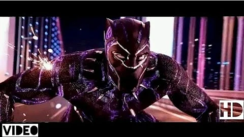 J Balvin Willy William-Mi Gente(The Floudy &AZVRE Remix) l BLACK PANTHER [Chase scene]