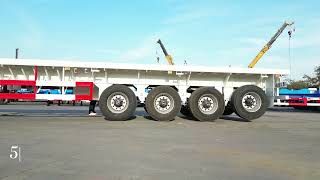 Ultimate Guide to Flatbed Trailers: 40 Feet, 4 Axles, Wood Flooring | Everything You Need to Know