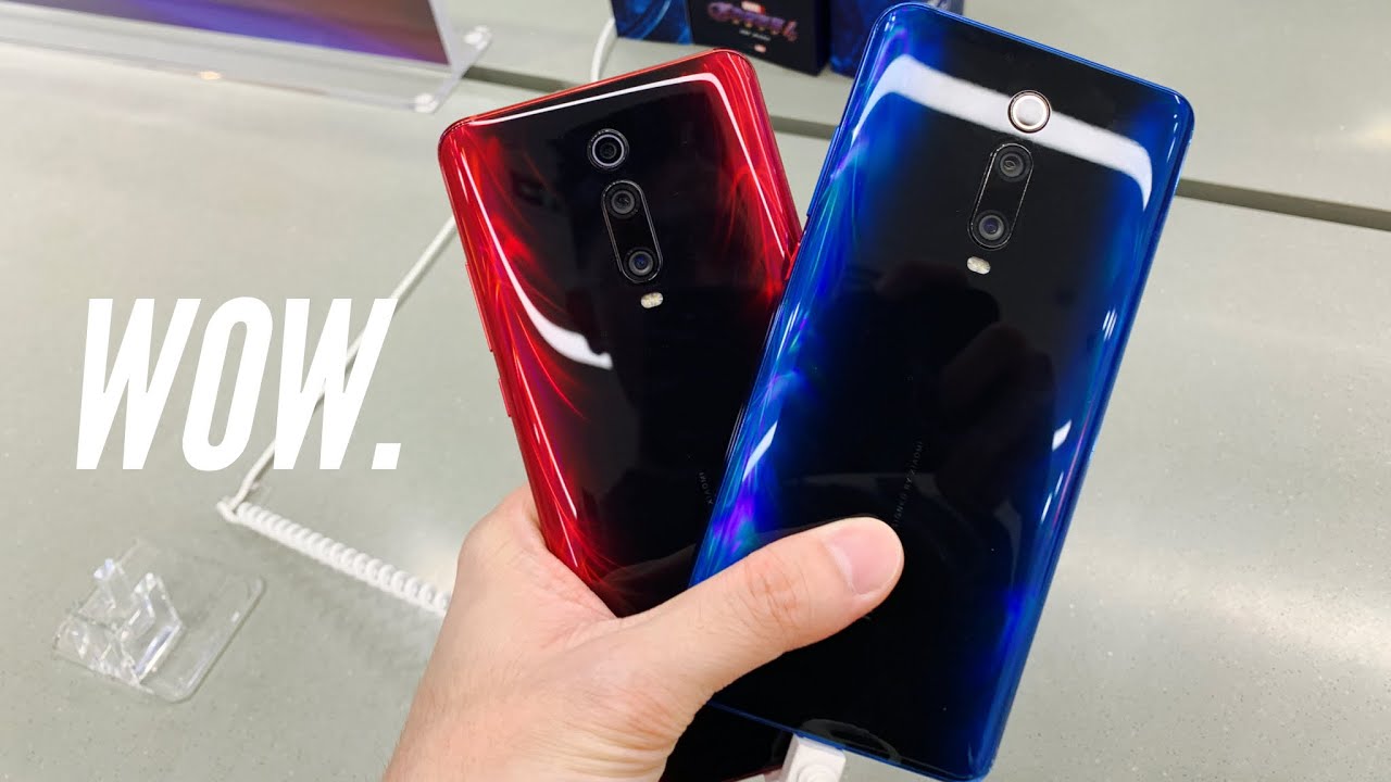 Redmi K Mi9t Hands On With Red And Blue Unit It S So Good Youtube