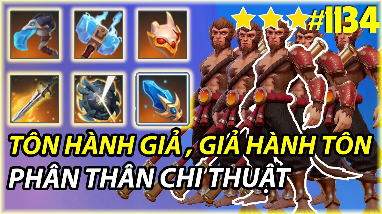 TÔN HÀNH GIẢ GIẢ HÀNG TÔN  | AUTO CHESS MOBILE 1134