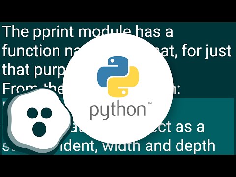 How do I get python's pprint to return a string instead of printing?