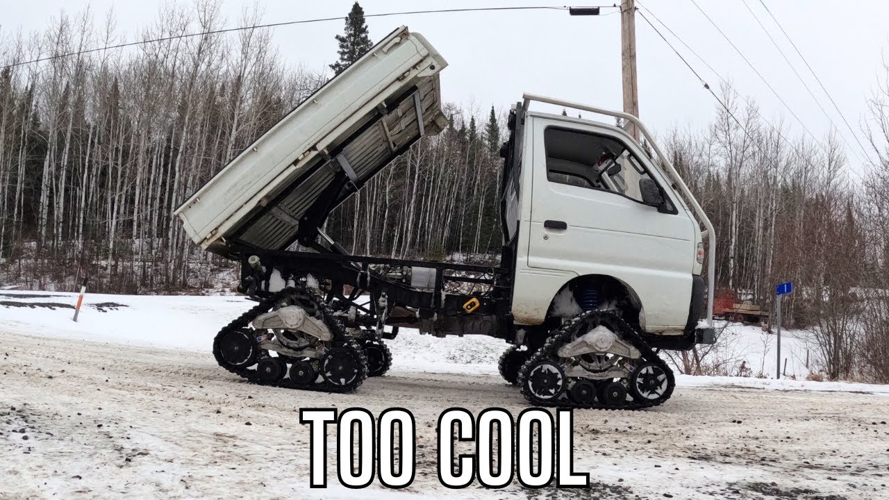 Getting the Mini Truck on Tracks | Japanese Kei Truck - YouTube
