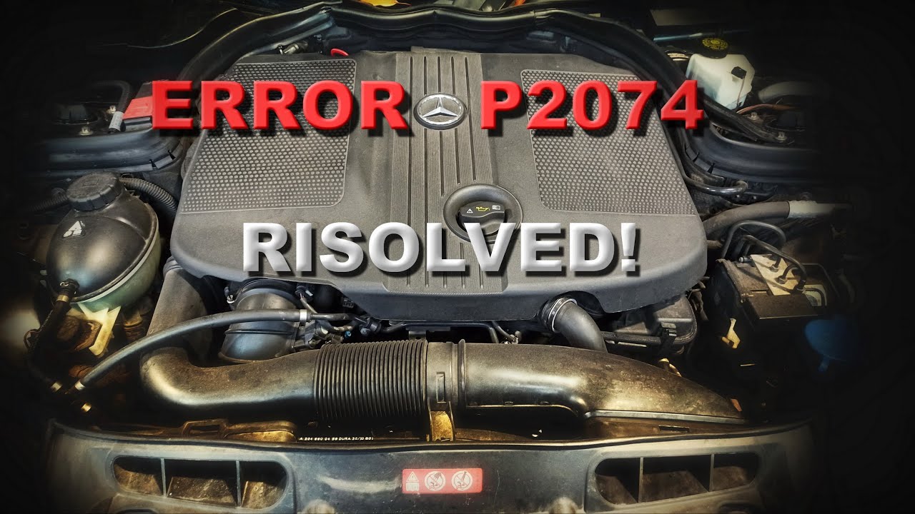 ERROR P2074 Mercedes W204 OM651 YouTube