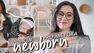 HOW TO PREPARE FOR A NEWBORN! What you NEED to Know! || Watch this If You're Pregnant!