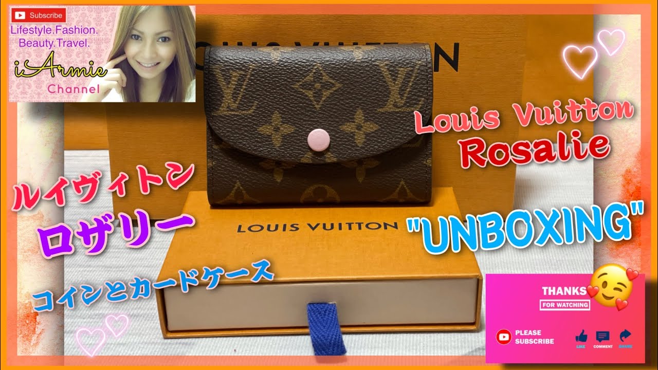【ルイヴィトン】LV×TMロザリーコインパース LOUIS VUITTON ROSALIE COIN PURSE / CARD CASE / COMPACT
