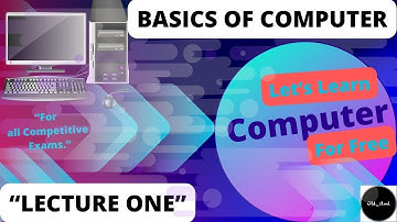 Lect. #1, Introduction to Computer. #basicofcomputer
