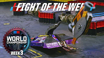 BattleBots Fight of the Week: Hydra vs. Rotator - from World Championship VII