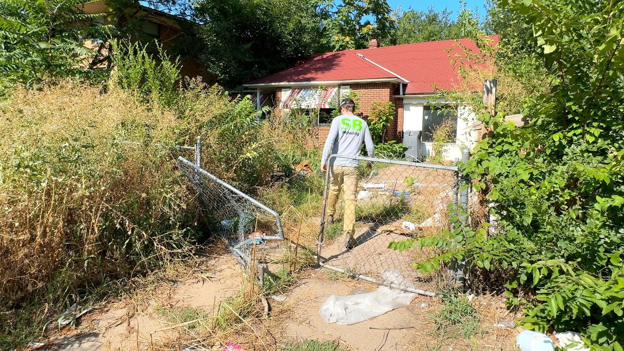Мне пришлось дважды перепроверить увиденное, потому что сначала я не мог разглядеть дом.