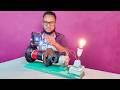 how to make free electricity 220v from self running project at home