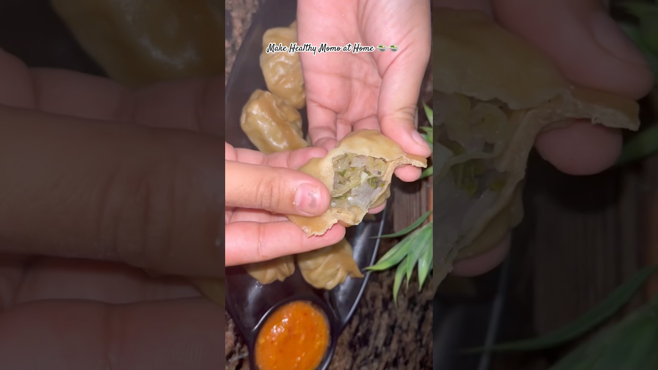 Healthy momo || atta momo 