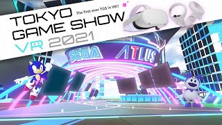 Tokyo Game Show 2021 VR Expo Walkthrough